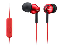 Écouteurs intra-auriculaires Sony MDREX110AP - Rouge
