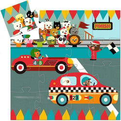 Puzzle 16 pièces - Le bolide
