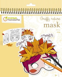 Graffy Nature Pop Mask - Avenue Mandarine