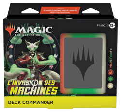 Deck Commander 3 Magic: The Gathering L'invasion des Machines et booster collector échantillon