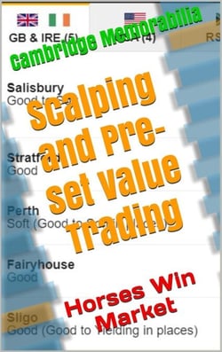 Scalping and Pre-set Value Trading: Horses Win Market - Scalping and Pre-set Value Trading