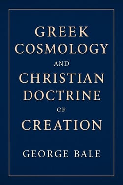 Greek Cosmology and the Christian Doctrine of Creation