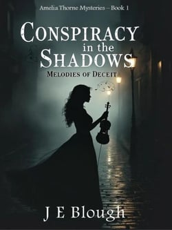 Conspiracy in the Shadows: Melodies of Deceit - The Amelia Thorne Mysteries, #1