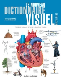 Le Nouveau Dictionnaire Visuel multilingue - Français-Anglais-Espagnol-Allemand-Italien