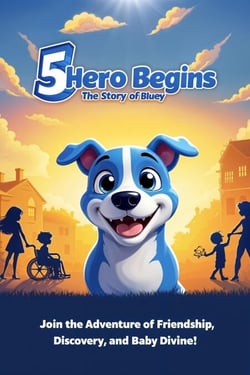 5Hero Begins : The story of Bluey - 5Hero, #1