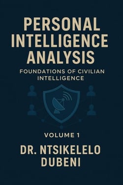 Personal Intelligence Analysis: Foundations Of Civilian Intelligence. - Volume 1, #1