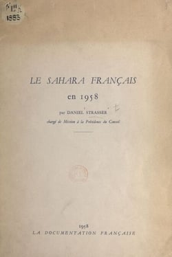Le Sahara français en 1958