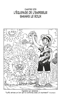 One Piece édition originale - Chapitre 1079 - L'équipage de l'Empereur Shanks le Roux