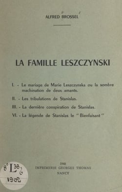 La famille Leszczynski