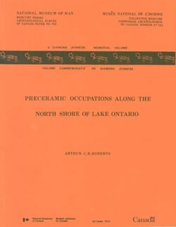 Preceramic Occupations Along the North Shore of Lake Ontario