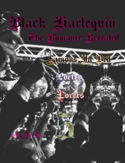 Black Harlequin The Romance Revealed Famous In Bed With Me, Romance Poetry  Lovers Special Edition for Poetry Lovers - Black Harlequin The Romance Revealed