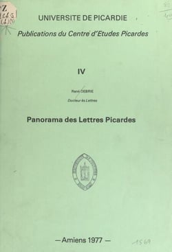 Panorama des lettres picardes