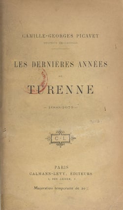 Les dernières années de Turenne - 1660-1675