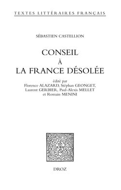 Conseil à la France désolée