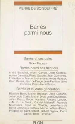 Barrès parmi nous