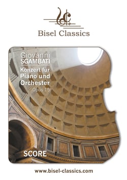 Konzert für Piano und Orchester, Opus 15 - Score