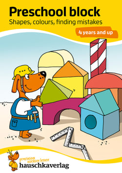 Preschool block - Shapes, colours, finding mistakes 4 years and up