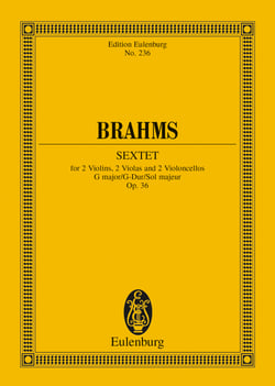 String Sextet G major - Op. 36