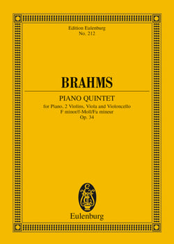 Piano Quintet F minor - Op. 34