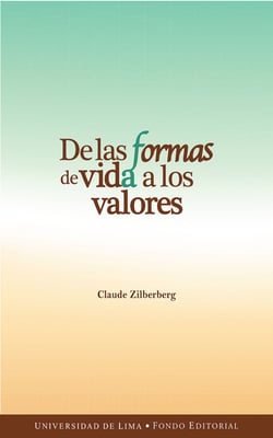 De las formas de vida a los valores