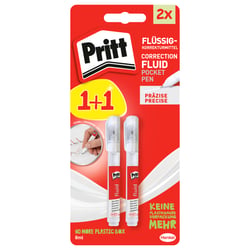 Lot de 2 stylos correcteurs Pritt - Pocket Pen Fluid 
