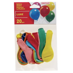 Lot de 20 ballons à gonfler Kim'Play