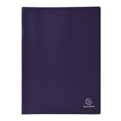 Protège-documents - 21x29,7 cm - 120 vues - Violet - Exacompta