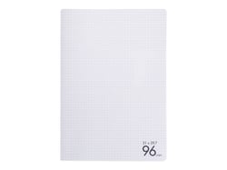 Cahier 96 pages petits carreaux A4 21 x 29,7 cm Polypropylène Cultura Transparent