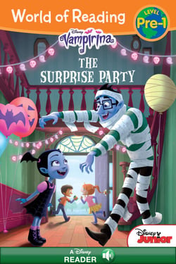 World of Reading: Vampirina: The Surprise Party-Pre-Level 1 Reader - with stickers