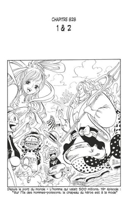 One Piece édition originale - Chapitre 828 - 1 &amp; 2