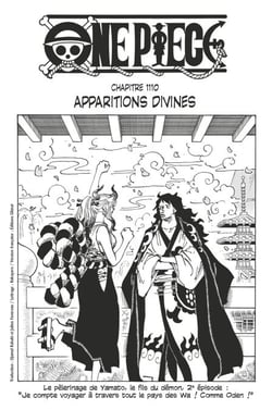 One Piece édition originale - Chapitre 1110 - Apparitions divines