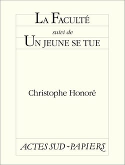 La Faculté suivi de Un jeune se tue