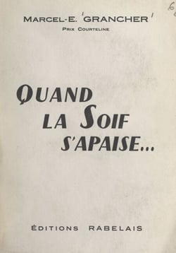 Quand la soif s'apaise... - Souvenirs gastronomiques