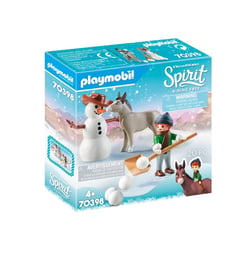 La Mèche et Monsieur Carotte en hiver - Playmobil Spirit-Augalopentouteliberté - 70398