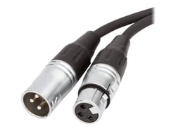 Shiver - Câble XLR mâle / XLR femelle - 3 m