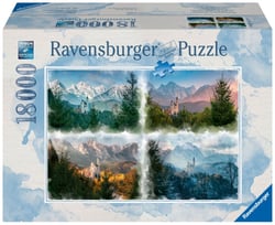 Ravensburger Puzzle 18000 pièces - Un château au fil des saisons