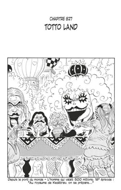 One Piece édition originale - Chapitre 827 - Totto Land