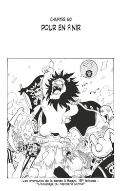 One Piece édition originale - Chapitre 60 - Pour en finir