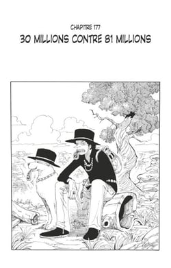 One Piece édition originale - Chapitre 177 - 30 millions contre 81 millions