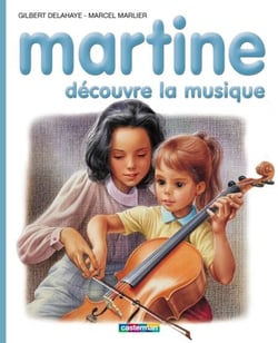 Martine découvre la musique
