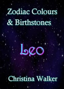 Zodiac Colours &amp; Birthstones - Leo