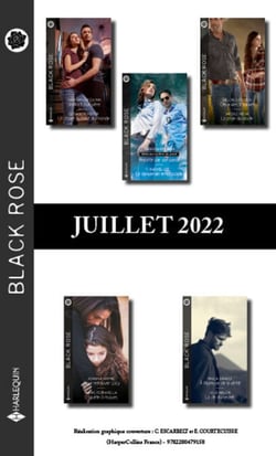 Pack mensuel Black Rose : 10 romans (juillet 2022)