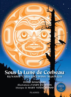 Sous la lune de Corbeau - Album jeunesse - autochtone