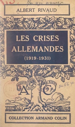 Les crises allemandes - 1919-1931