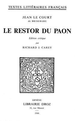 Le Restor du Paon
