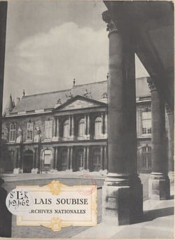 Le nouveau dépôt de l'aile Louis-Philippe, Palais Soubise - Les archives nationales, Paris