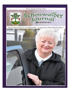 Schönwalder Journal - Historische Ereignisse aus Schönwalde - in memoriam Maria Brandt, Heft 4