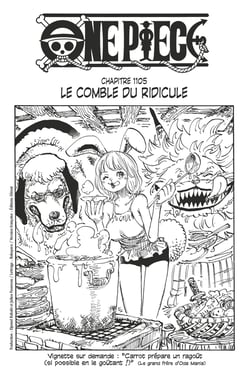 One Piece édition originale - Chapitre 1105 - Le comble du ridicule