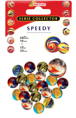 20 billes + 1 calot Speedy