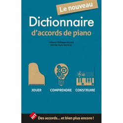Le Nouveau Dictionnaire d'Accords de Piano - Méthode piano